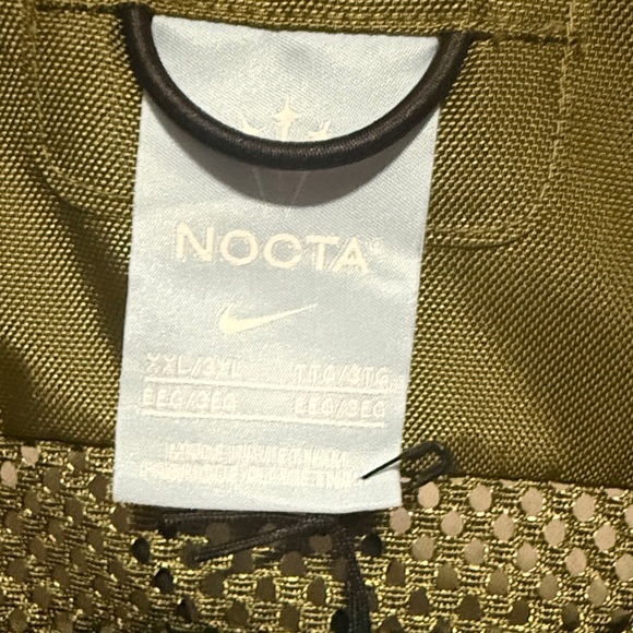 Nike Nocta /Innerraum Olive Tactical Vest with panells mens xxl/xxxl - Picture 2 of 9